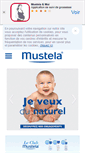 Mobile Screenshot of mustela.fr
