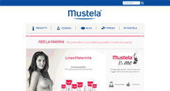 Desktop Screenshot of mustela.it