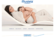 Tablet Screenshot of mustela.com