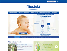 Tablet Screenshot of mustela.com.hr