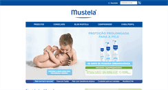 Desktop Screenshot of mustela.com.br