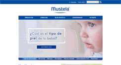 Desktop Screenshot of mustela.es